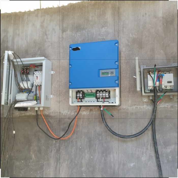 jntech solar water pump inverter controller IP65