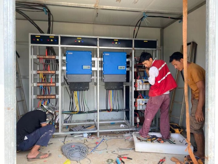 solar pump inverter for irrigating rice field 1000 hectares 
