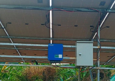 カンボジアの5.5kWソーラーポンプシステム