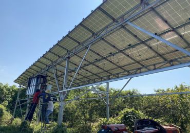 カンボジアの7.5kWソーラーポンプシステム