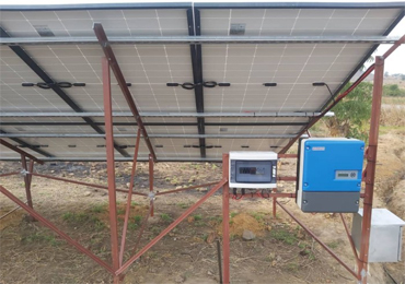 ジンバブエの11kWソーラーポンプシステム