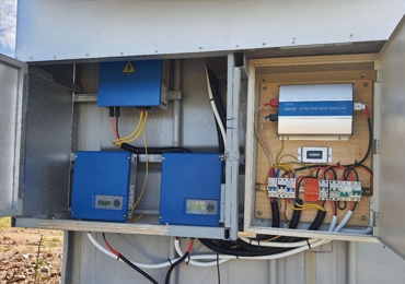 カンボジアの太陽光ポンプシステムと太陽光発電貯蔵システム