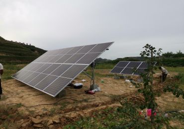 陝西省翠徳の7.5kwソーラーポンプシステム