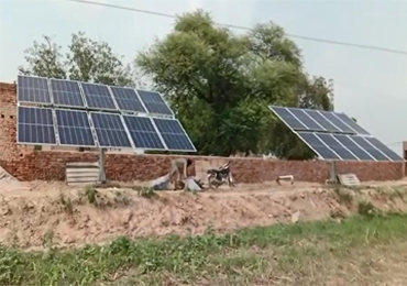 パキスタンの11kW太陽光発電水ポンプシステム