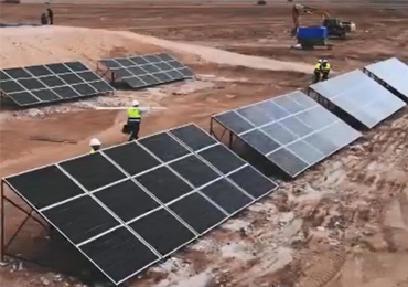 アルジェリアの30kW太陽光ポンプシステム