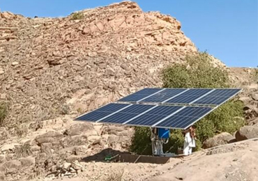 パキスタンの7.5kWソーラーポンプシステム